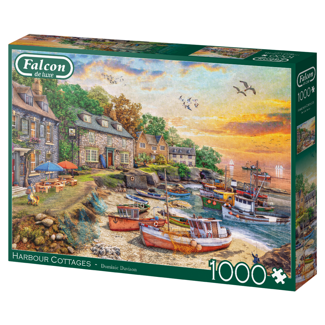 Harbour Cottages 1000pc