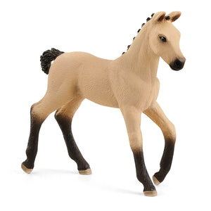 Schleich 13929 Hannoverian Foal, Red Dun