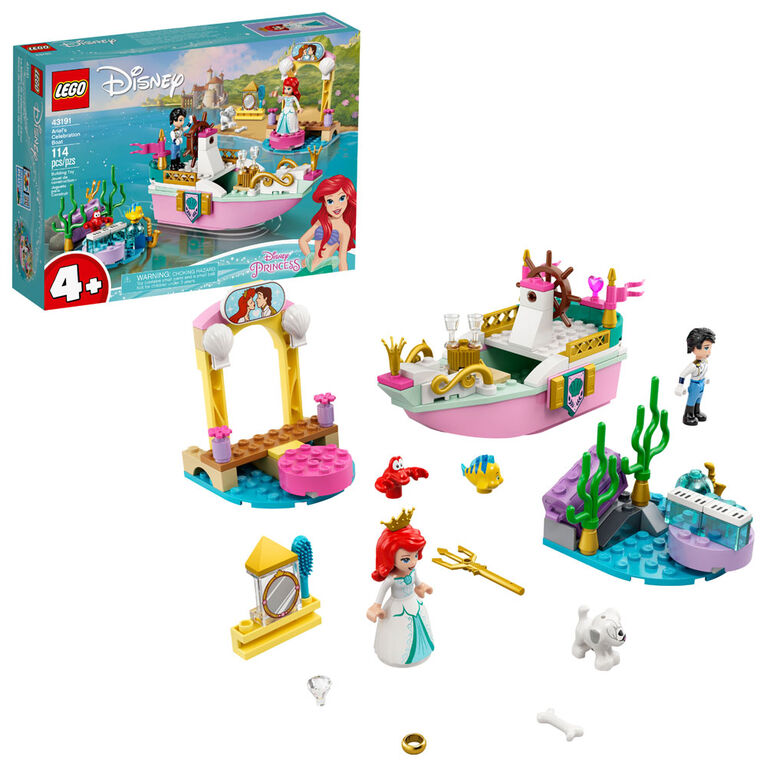 LEGO Disney Princess 43191 Ariel's Celebration Boat