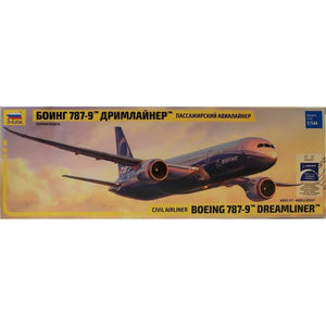 Zvezda Civil Airliner Boeing 787-9 Dreamliner 1:144