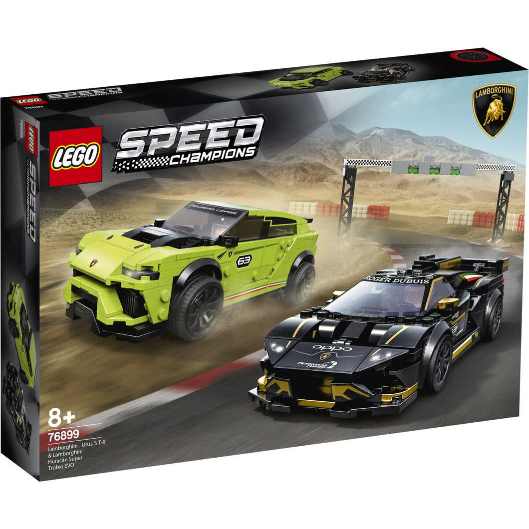 LEGO Speed Champions 76899 Lamborghini Urus ST-X & Lamborghini Hura
