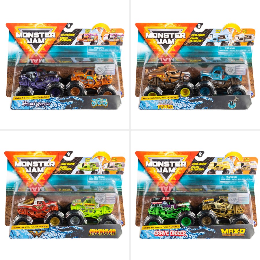 Monster Jam 2 Pack - Colour Change