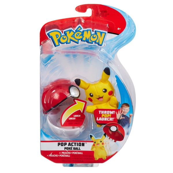 Pop Action Poke Ball Pikachu