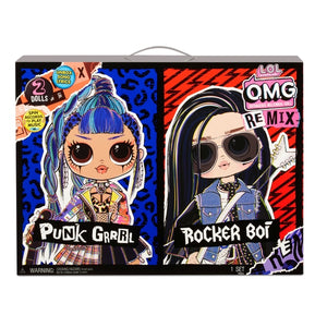 L.O.L. OMG Remix 2 Pack - Punk Grrrl & Rocker Boi