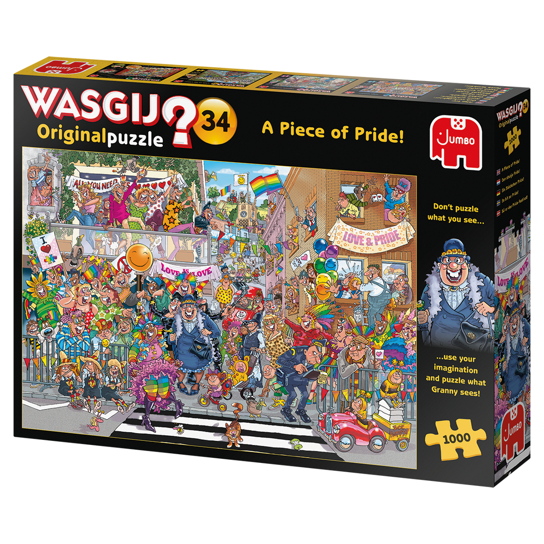 Wasgij Original 34 - A Piece of Pride 1000pc