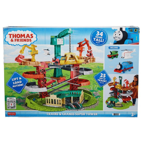 Thomas & Friends Trains & Cranes Super Tower