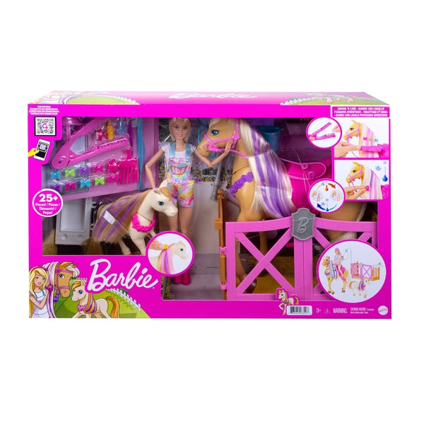 Barbie Groom ‘N’ Care Doll Horse and Playset