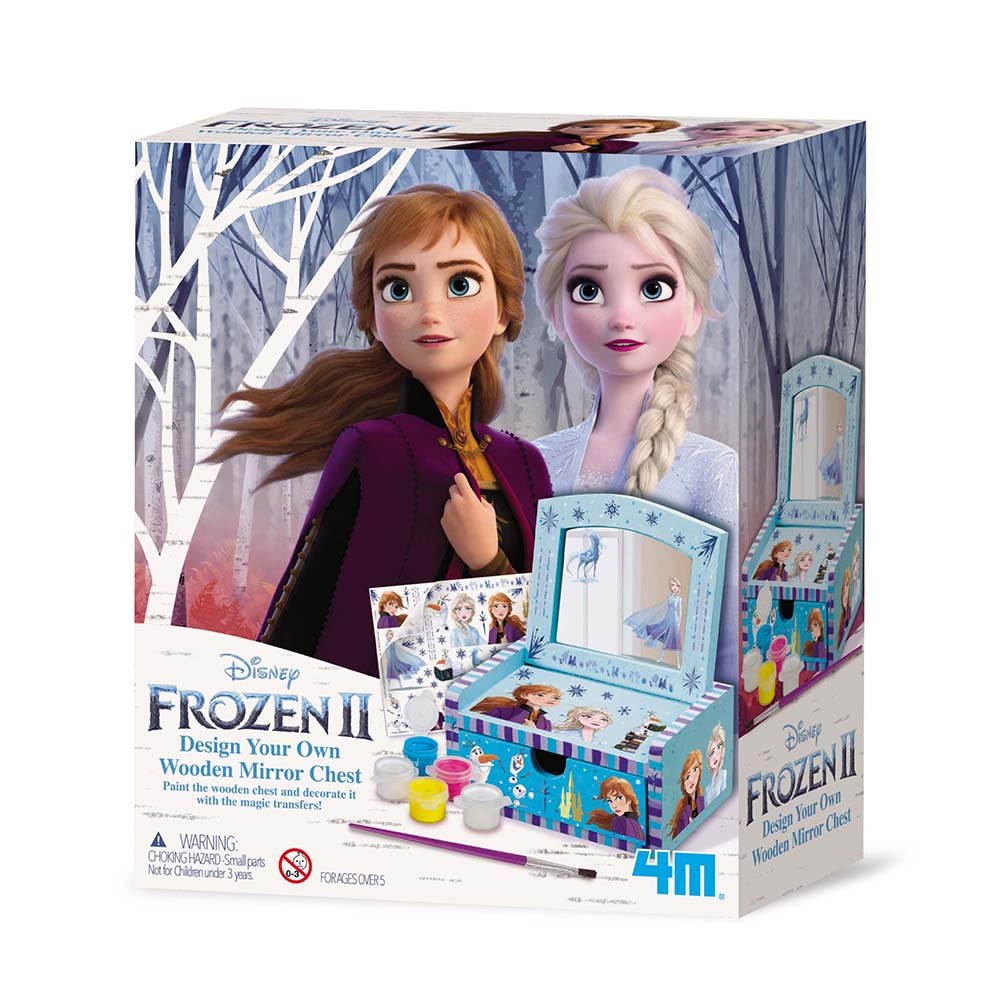 Frozen 2 Design Your Own Wooden Mirror Chest