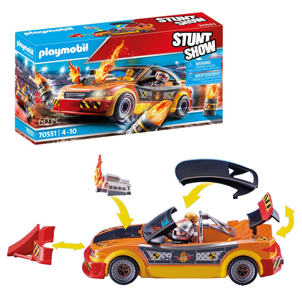 Playmobil Stunt Show 70551 Crash Car