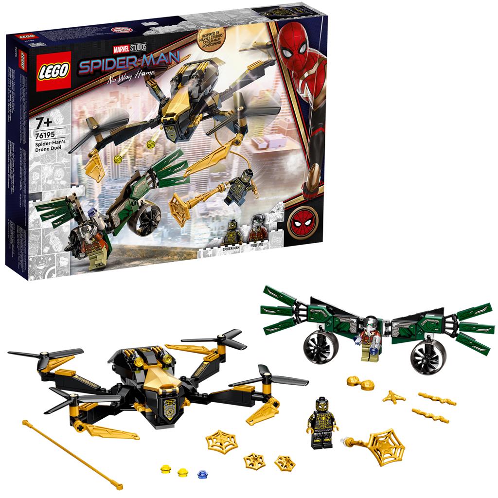Lego Super Heroes 76195 Spider-Man’s Drone Duel