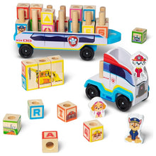 Load image into Gallery viewer, Melissa &amp; Doug Paw Patrol ABC Block Truck
