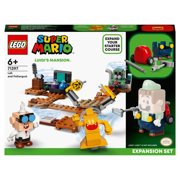 Lego Super Mario 71397 Luigi’s Mansion Lab and Poltergust