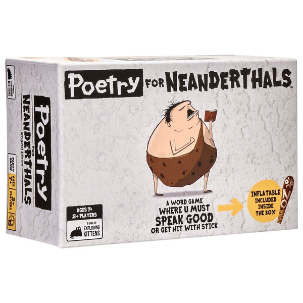 Poetry for Neanderthals