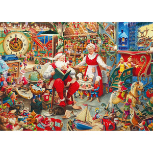 Santa’s Workshop 1000pc Puzzle
