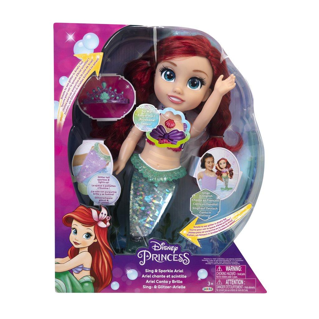 Toddler Doll Sing and Sparkle Ariel