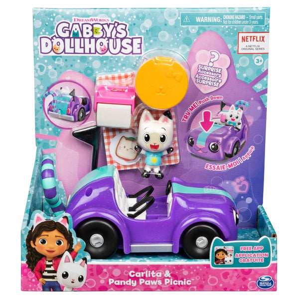 Gabby’s Dollhouse Carlita & Pandy Paws Picnic