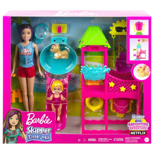 Barbie Skipper First Jobs Water Park Playset