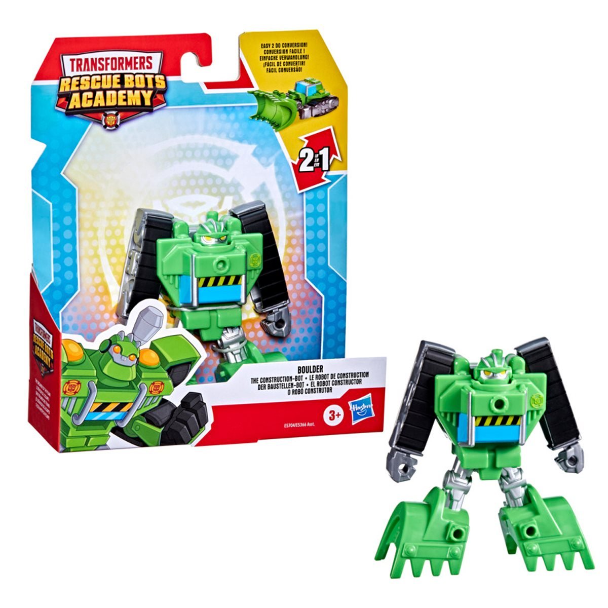 Playskool heroes transformers rescue bots rescan boulder construction bot action figure deals