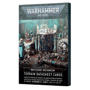 Battlezone: Mechanicum Terrain Datasheet Cards 40-19