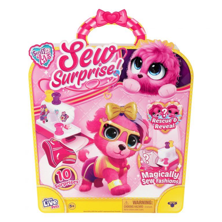 Scruff A Luvs Sew Surprise Pink
