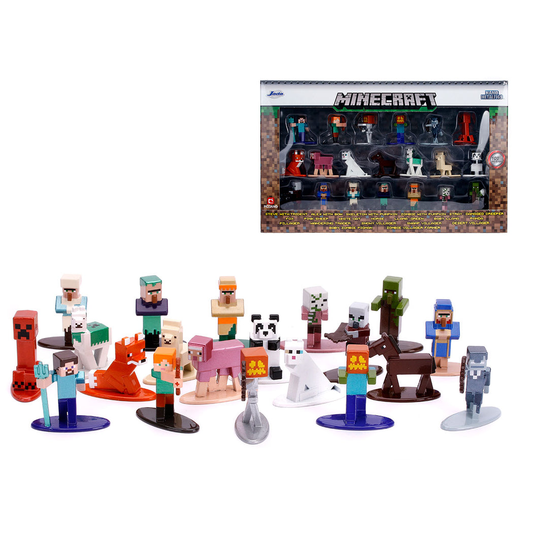 Jada Minecraft 20 Pack Metal Figures