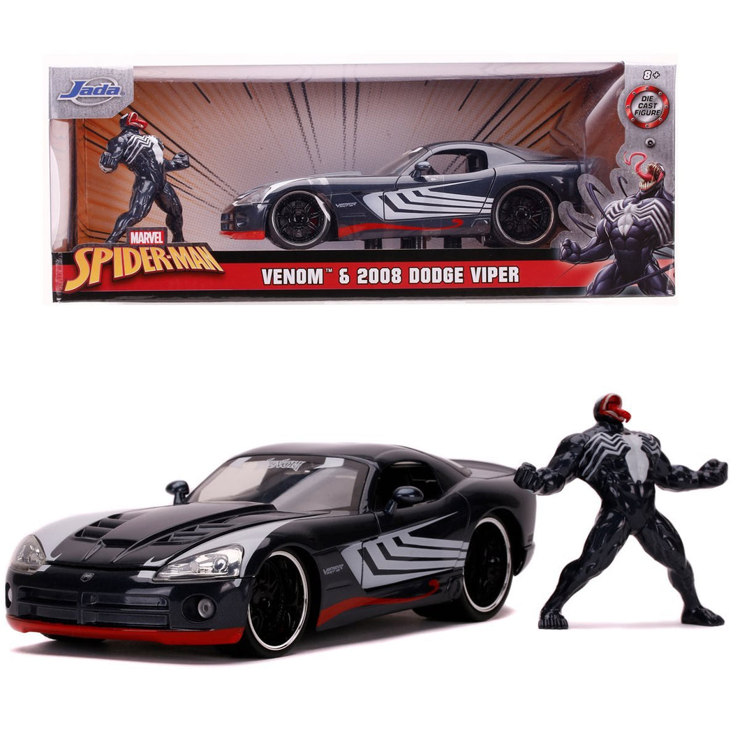 Jada Marvel 1:24 Venom & 2008 Dodge Viper