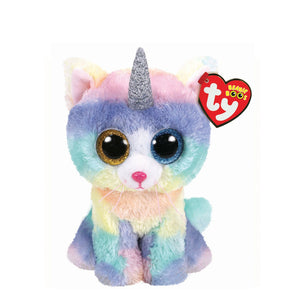 TY Beanie Boos - Heather Unicorn Cat
