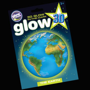 3D Glow in the Dark Planet