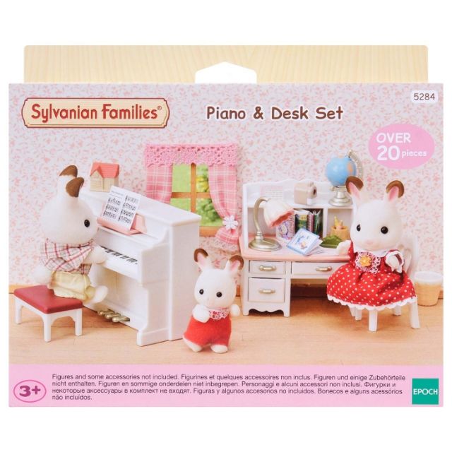 Sylvanian Families Piano & Desk Set