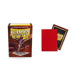 Dragon Shield Sleeves - Matte Crimson