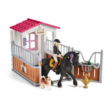 Load image into Gallery viewer, Schleich 42437 Horse Club Horse Box with Horse Club Tori &amp; Princess
