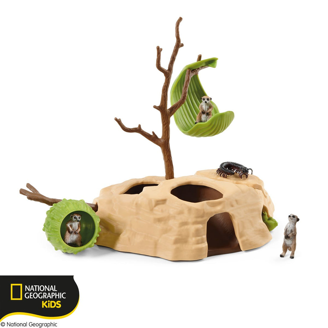 Schleich Wild Life 42530 Meerkat Hangout