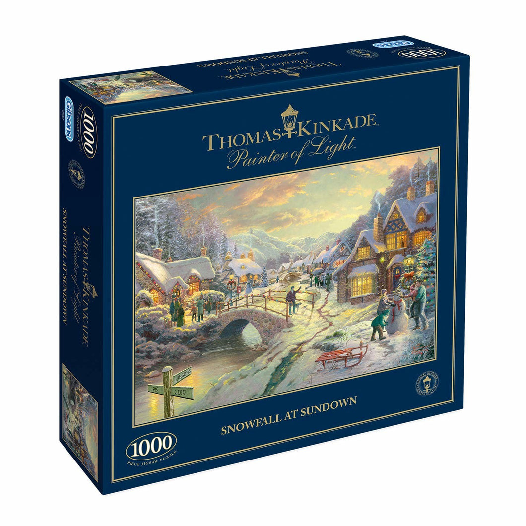 Snowfall at Sundown 1000pc