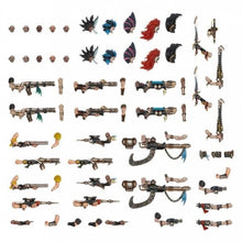Load image into Gallery viewer, Necromunda Escher Weapons &amp; Upgrades 300-74
