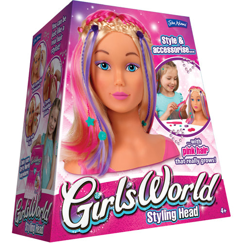 Girls World Styling Head