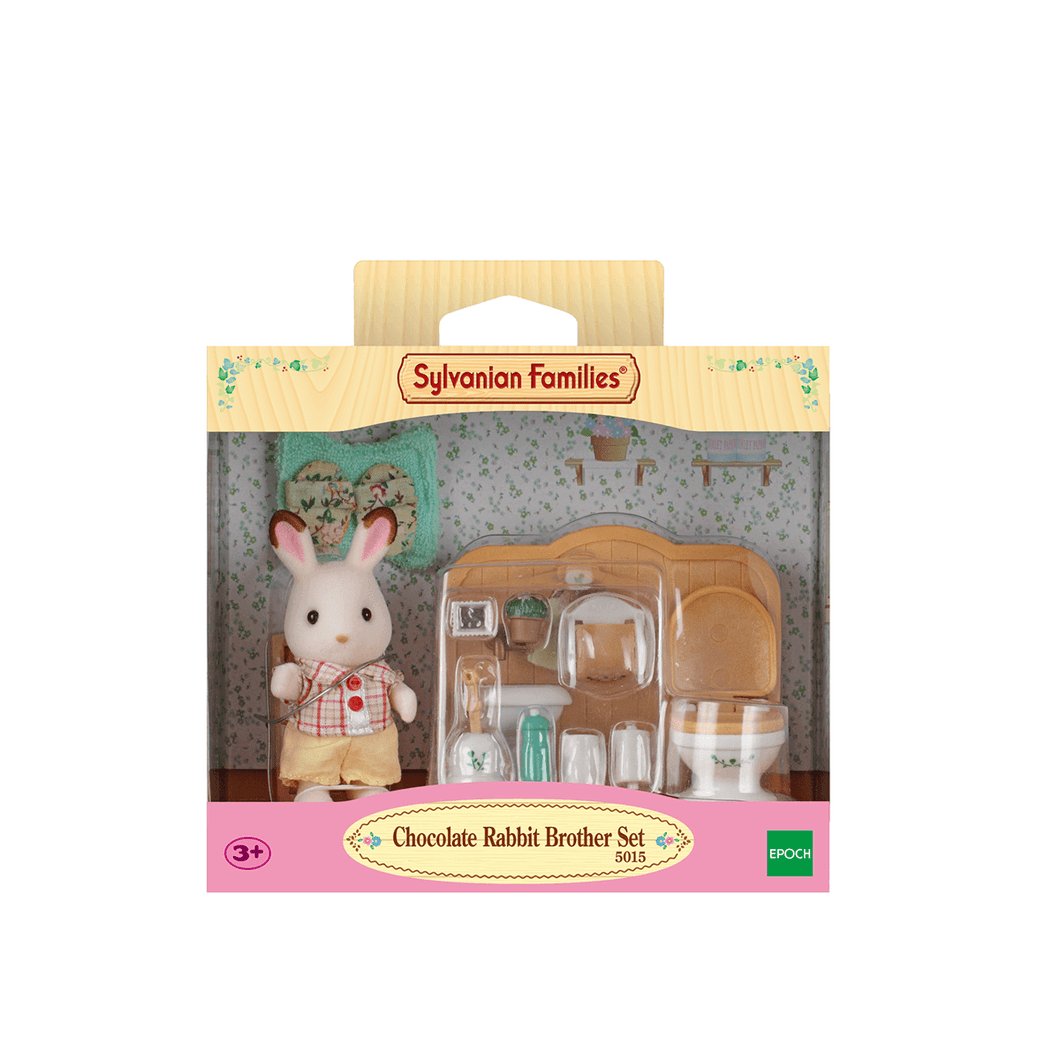 Sylvanian Families Chocolate Rabbit Brother Set