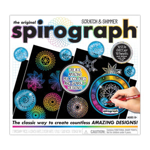 Scratch & Shimmer Spirograph