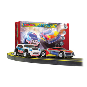 Micro Scalextric Law Enforcer Race Set