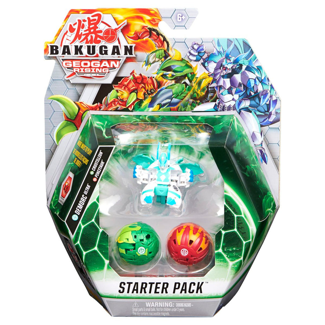 Bakugan Geogan Rising Starter Pack - Demorc Ultra