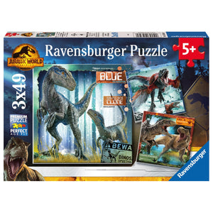 Jurassic World Dominion Puzzle - 3x49pcs