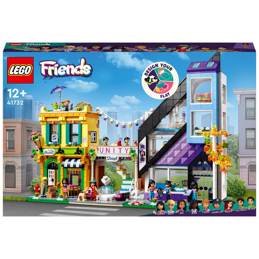LEGO Friends 41732 Downtown Flower and Designs Stores
