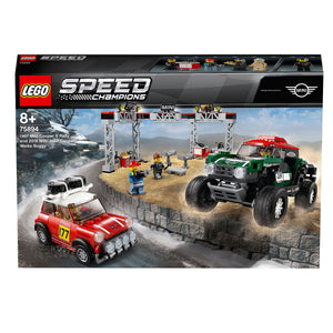 LEGO Speed Champions 75894 Mini Cooper S Rally and 2018 Mini JCW