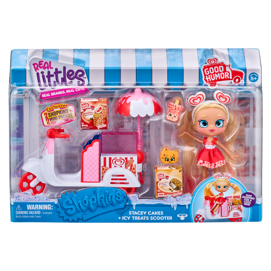 Shopkins Real Littles - Stacey Cakes & Icy Treats Scooter