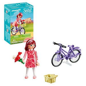 Playmobil Spirit 70124 Maricela with Bicycle