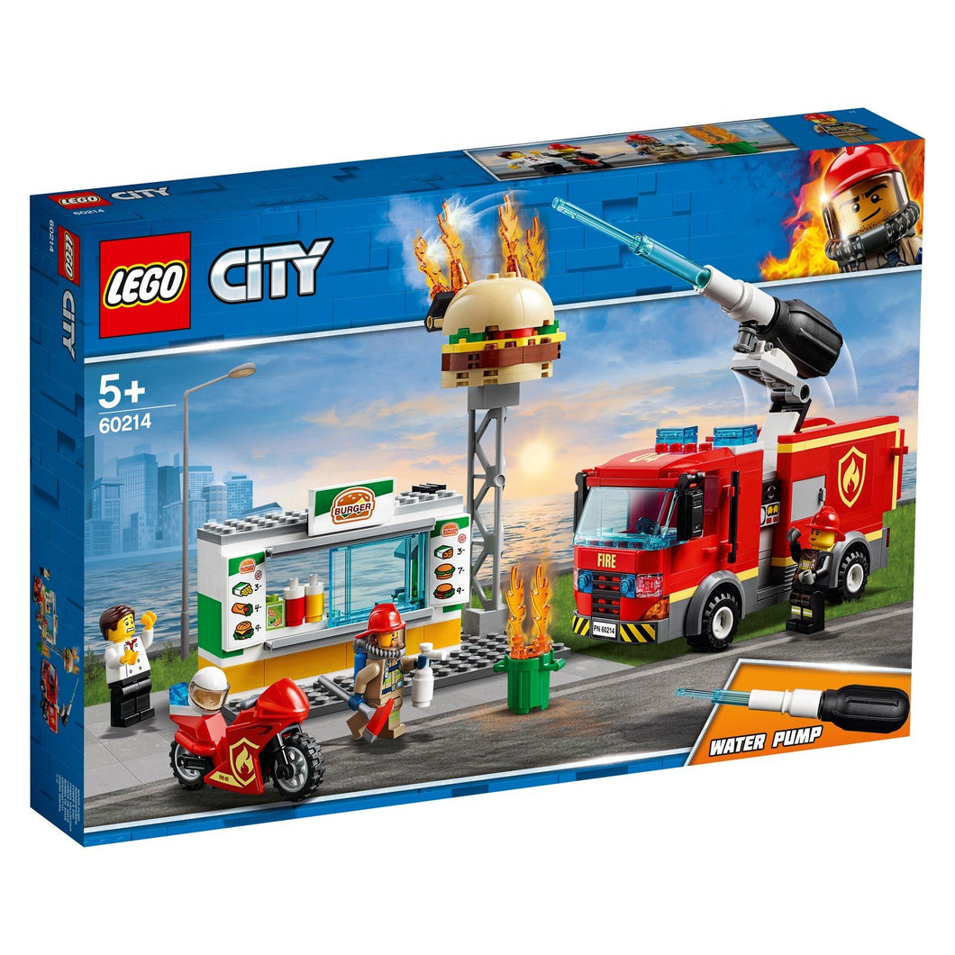 LEGO City Fire 60214 Burger Bar Fire Rescue