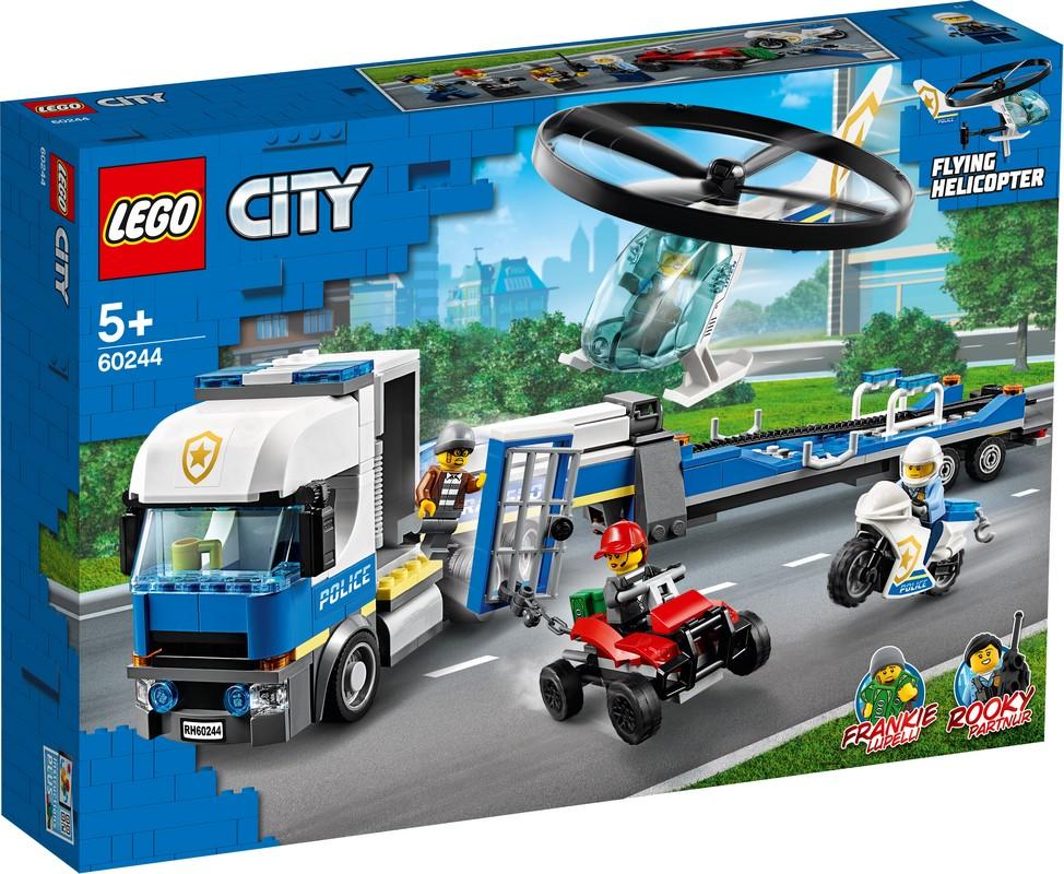 LEGO City Police 60244 Police Helicopter Transport