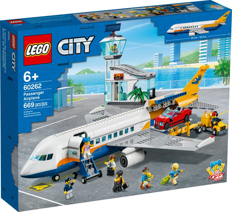 LEGO City Airport 60262 Passenger Airplane