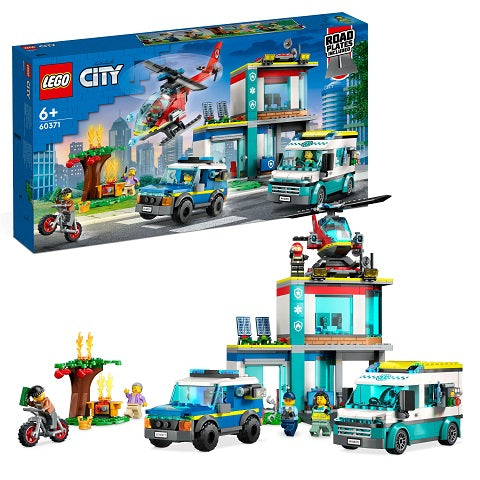 LEGO City 60371 Emergency Vehicles HQ