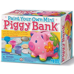 Paint Your Own Mini Piggy Bank
