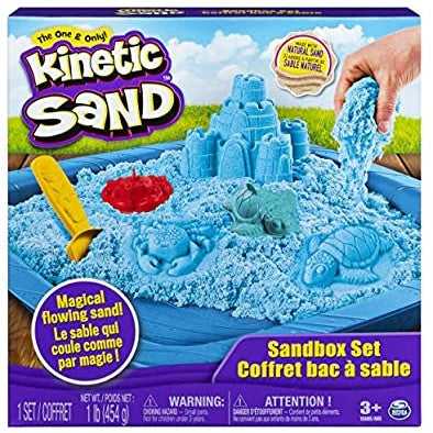 Kinetic Sand Sandbox Set Blue